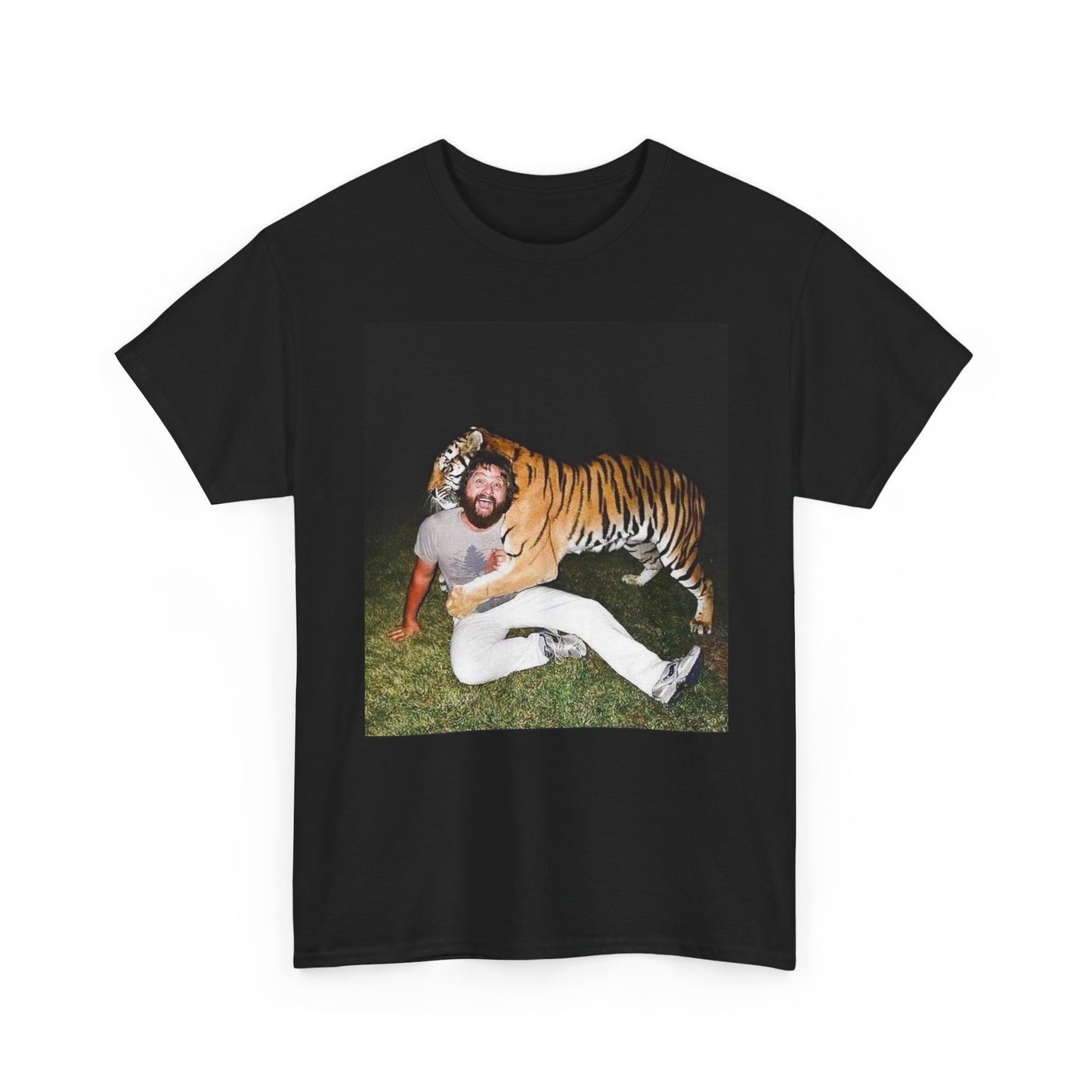 The Hangover Tiger Funny Vintage Graphic T Shirt Unisex Heavy Cotton Gift New
