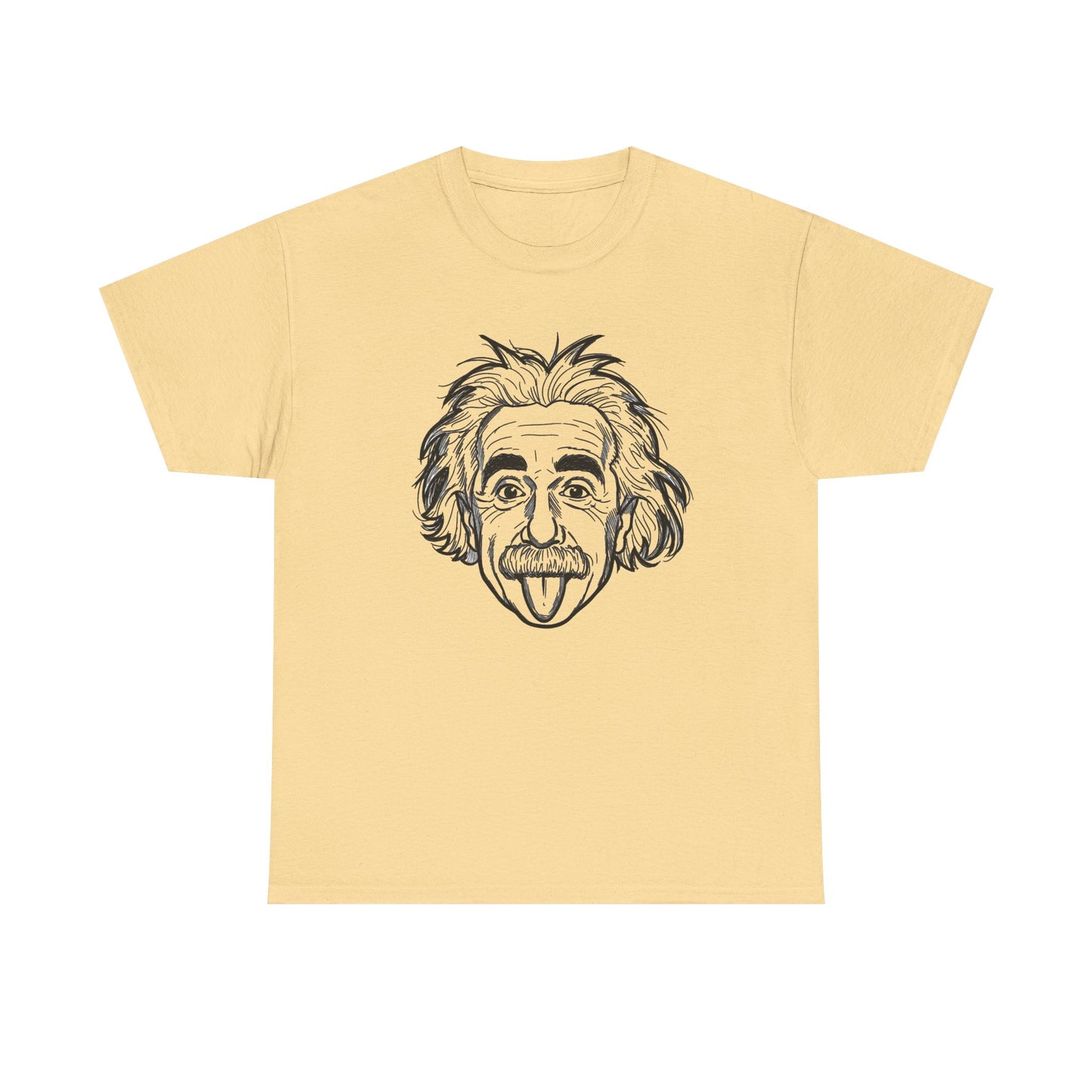 Einstein Science Vintage Funny Graphic T Shirt NEW Unisex Heavy Cotton Tee