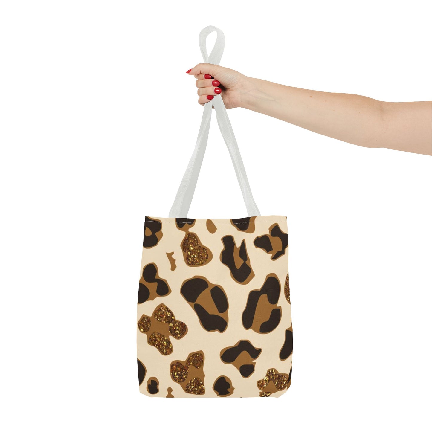 Tan Cheetah Print Multi Color BRAND NEW MODERN Tote Bag (AOP)
