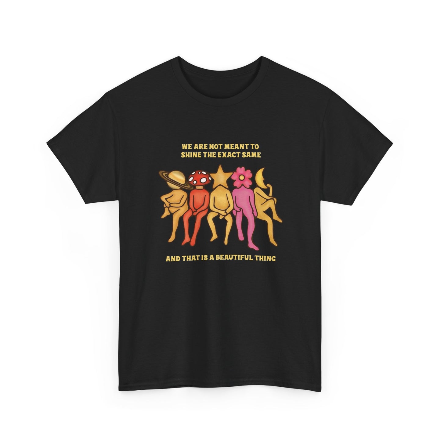 Shine Different Graphic T Shirt NEW ADULT Tee