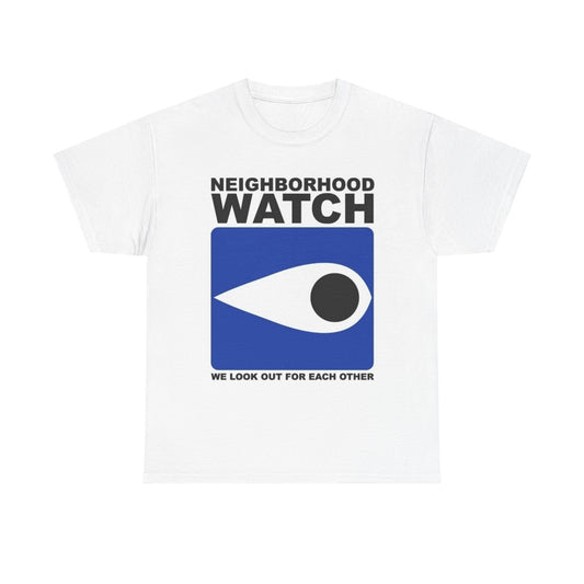 Neighborhood Watch Vintage Graphic T Shirt Unisex Heavy Cotton Tee BRAND NEW