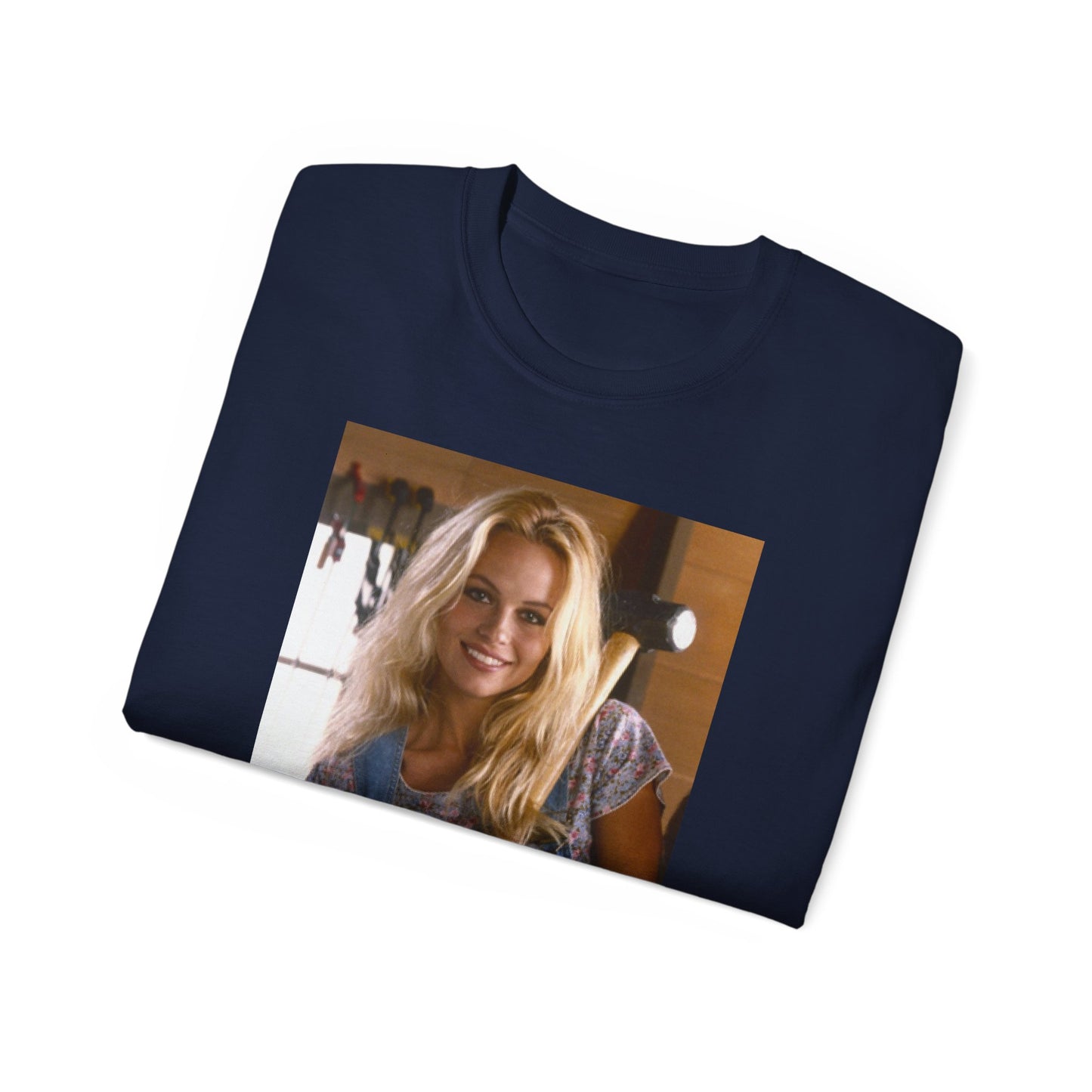 Pam Anderson playboy tool time 90s vintage Unisex Ultra Cotton Tee