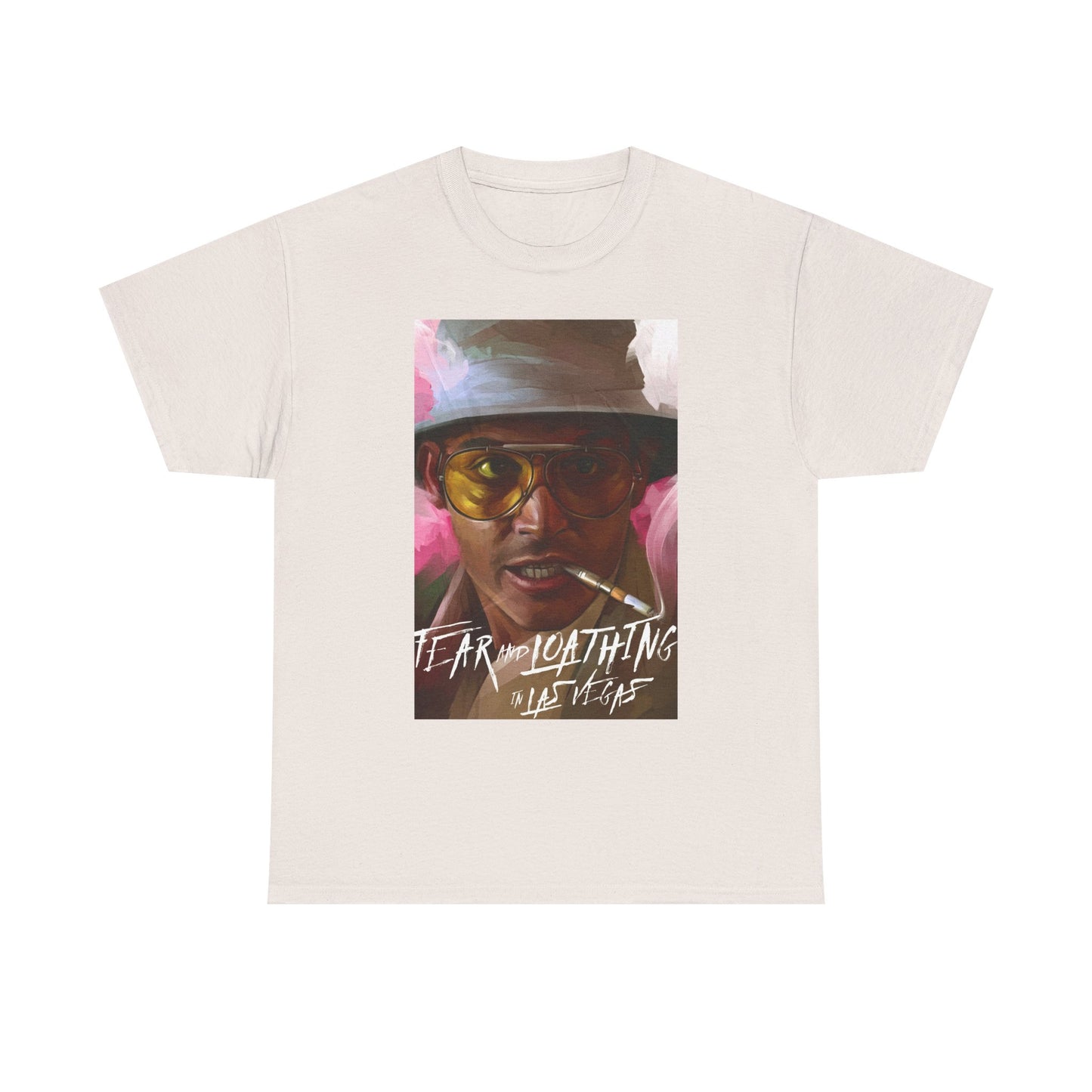 Fear And Loathing Graphic T Shirt Retro Vegas Vintage Unisex Heavy Cotton Tee