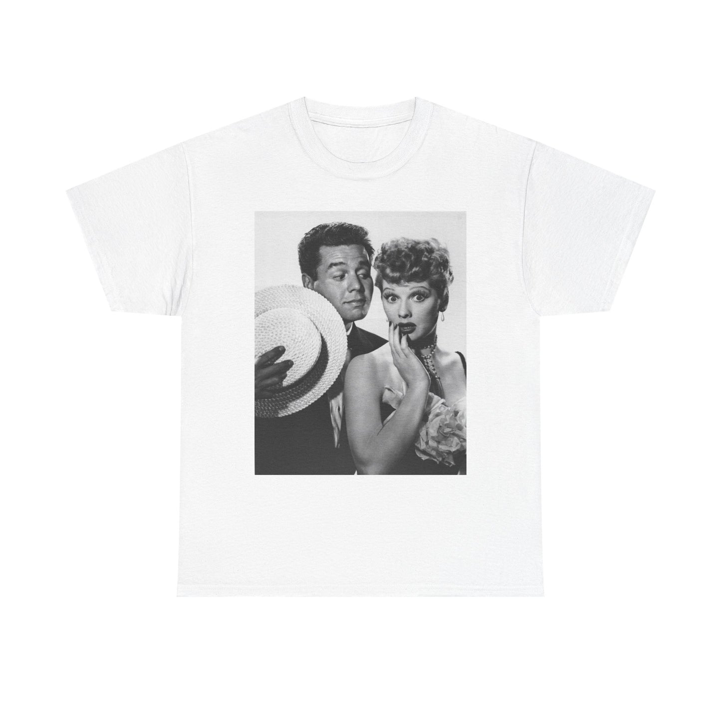 I Love Lucy Graphic T Shirt Vintage Retro Tv Show Unisex Heavy Cotton Tee