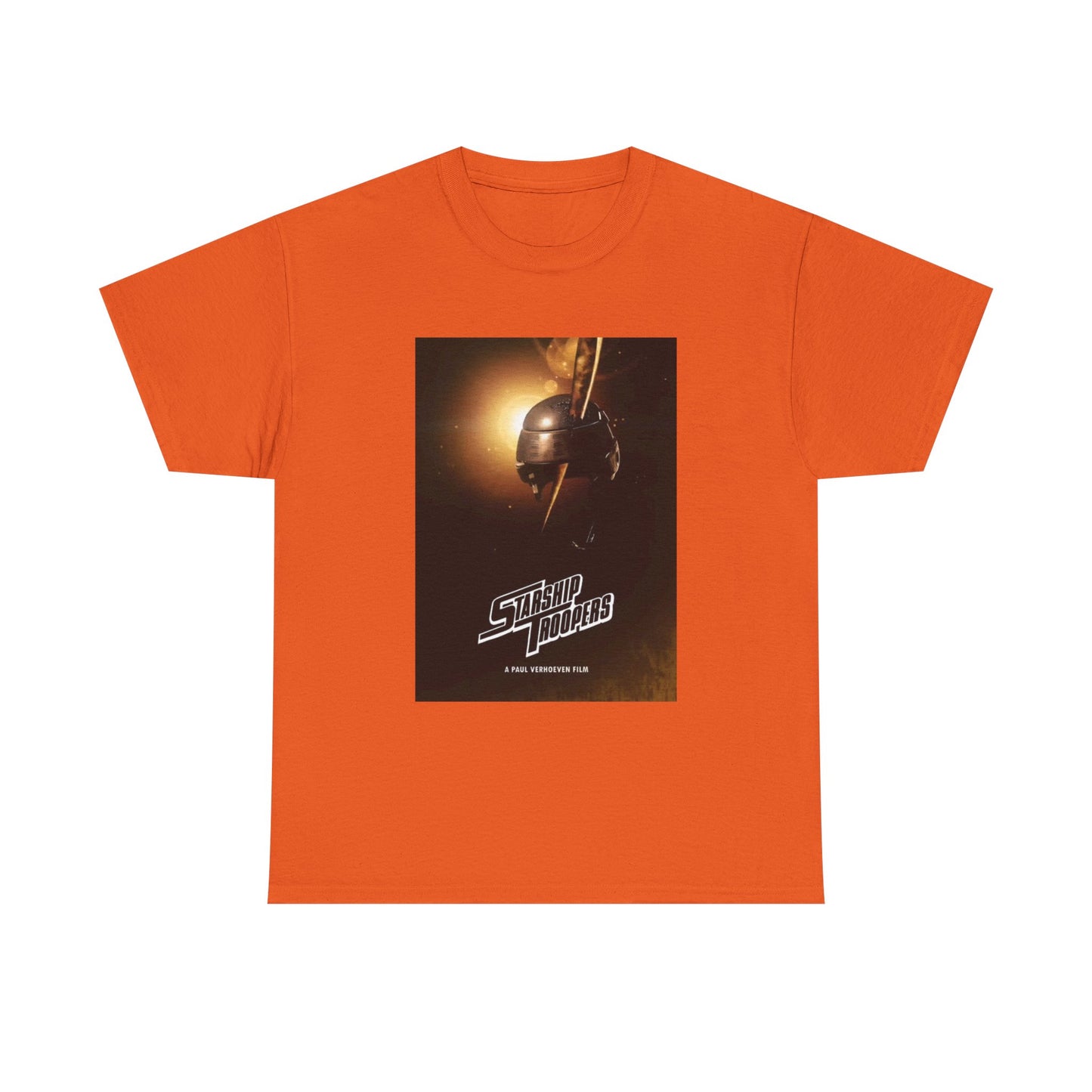 StarShip Troopers Tshirt Retro Action Movie Vintage Unisex Heavy Cotton Tee