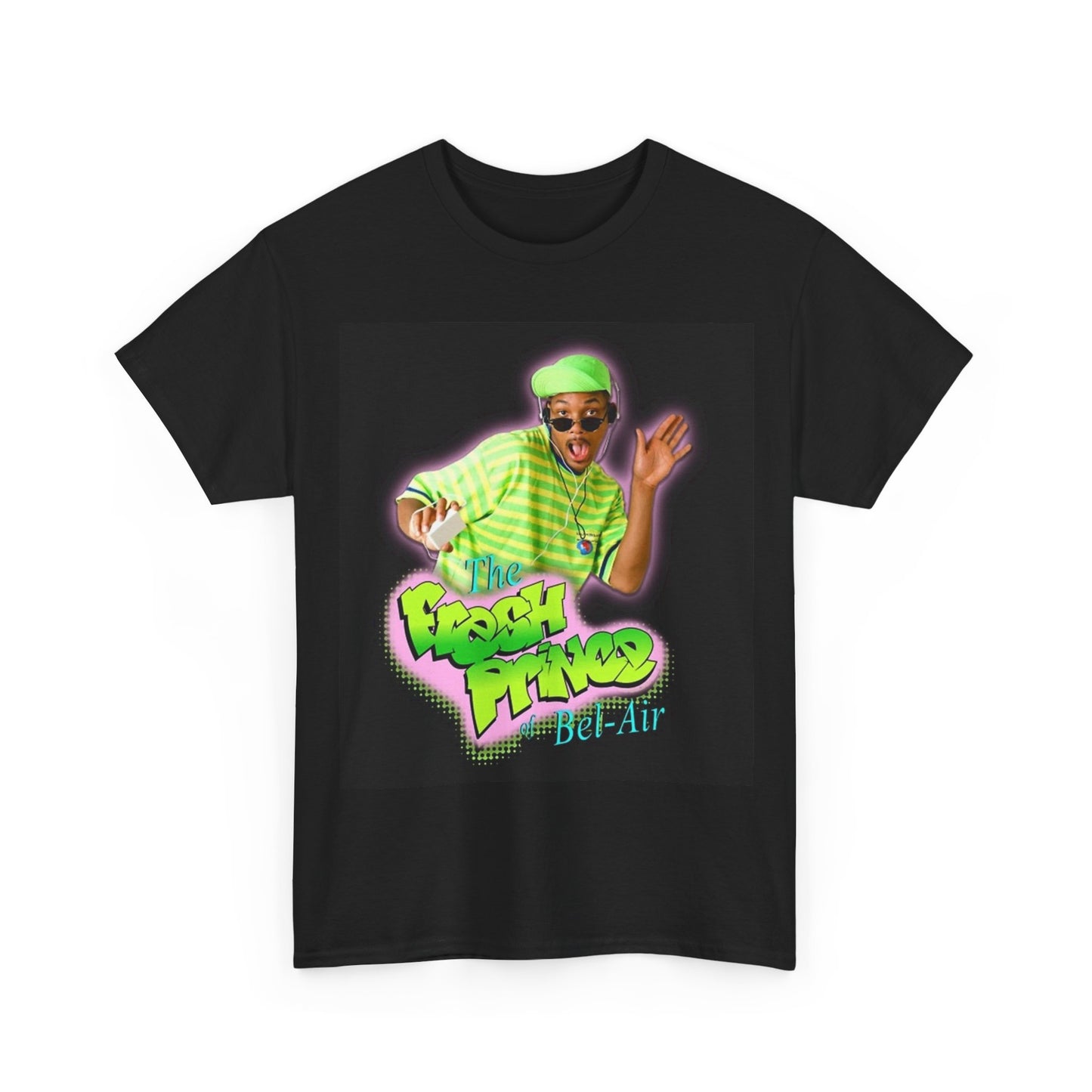 The fresh Prince Of Bel Air Tshirt Graphic Poster Tv Unisex Heavy Cotton Tee