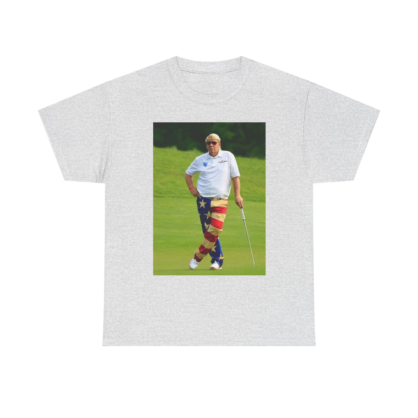 John Daly Vintage Golfing Graphic T Shirt Men's Heavy Cotton Tee