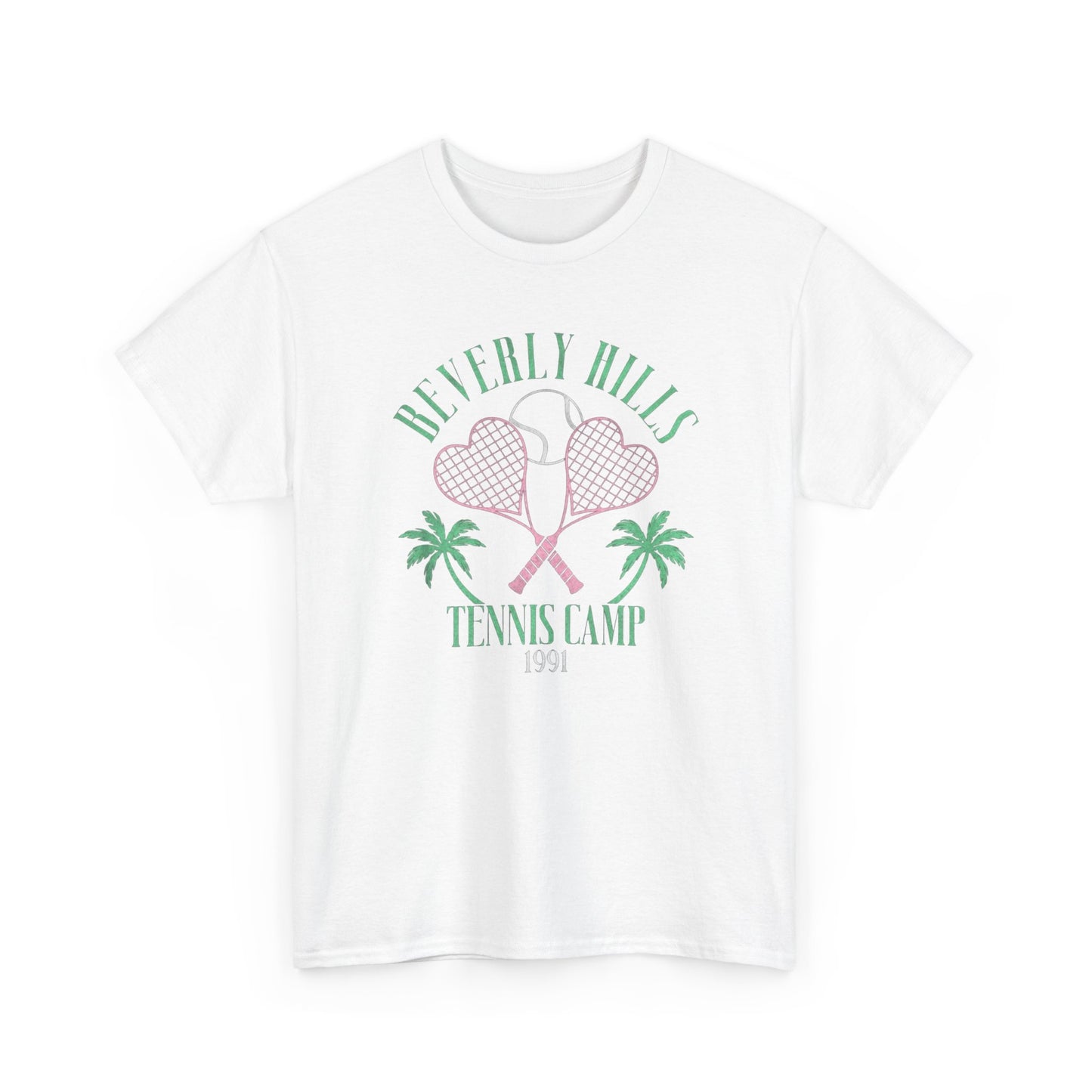 Beverly Hills Tennis Club Vintage 90's Graphic T Shirt NEW Unisex Heavy Cotton