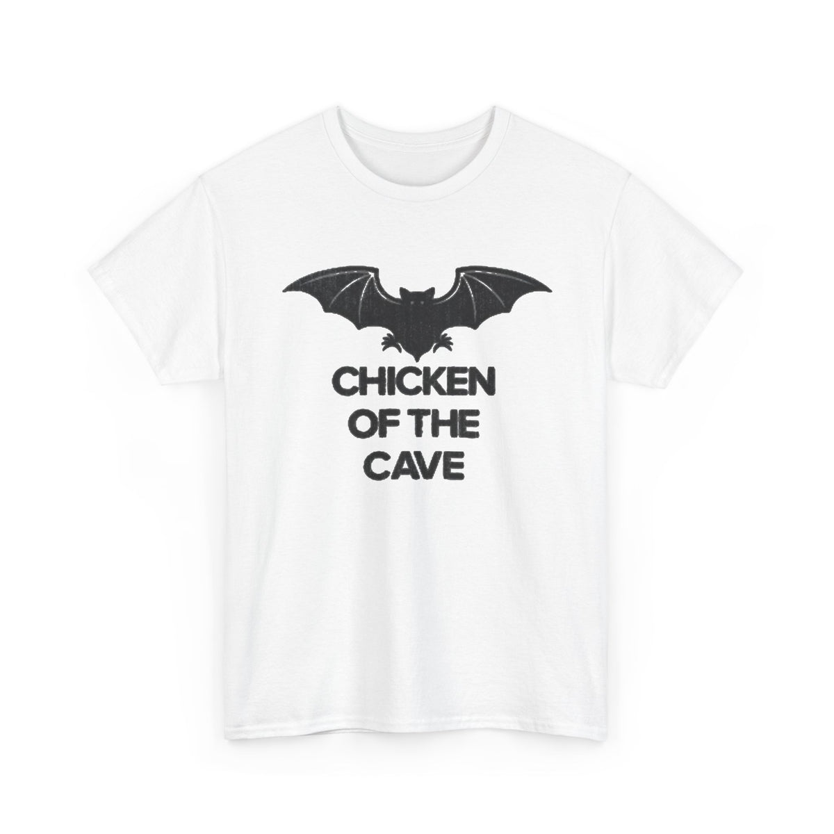 Chicken Of The Cave Graphic T Shirt Men's Comedy Heavy Cotton Tee