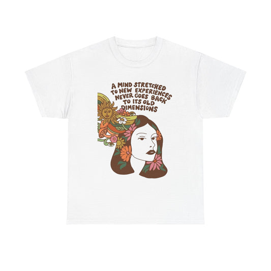 NEW Experiences Traveler Graphic T Shirt NEW ADULT Unisex Heavy Cotton Tee