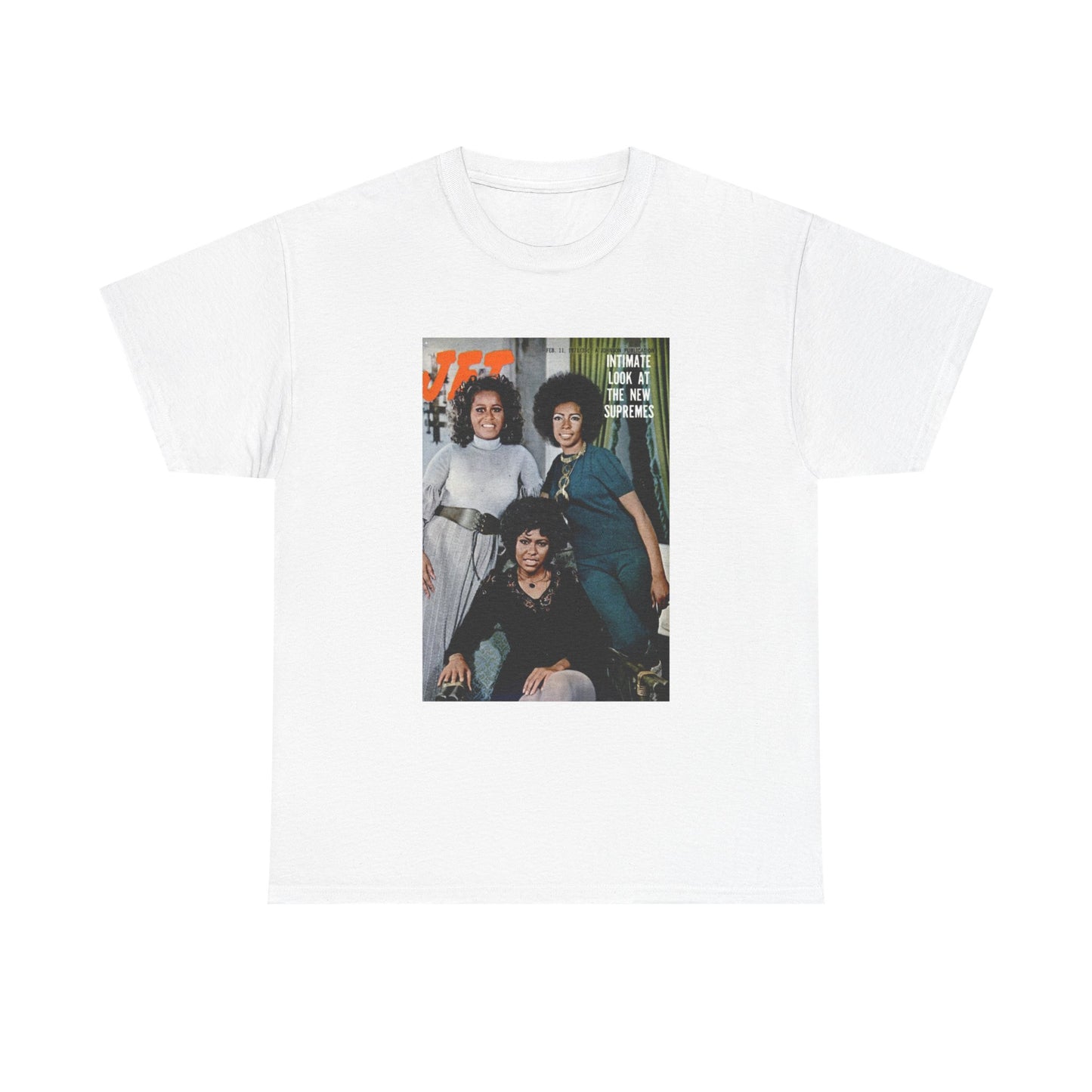 The Supremes Tshirt Vintage Diana Ross Retro Poster Unisex Heavy Cotton Tee