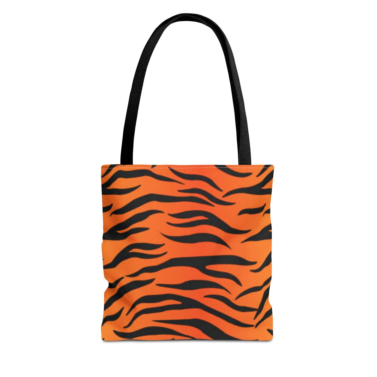 Orange Zebra Print Multi Color BRAND NEW MODERN Tote Bag (AOP)