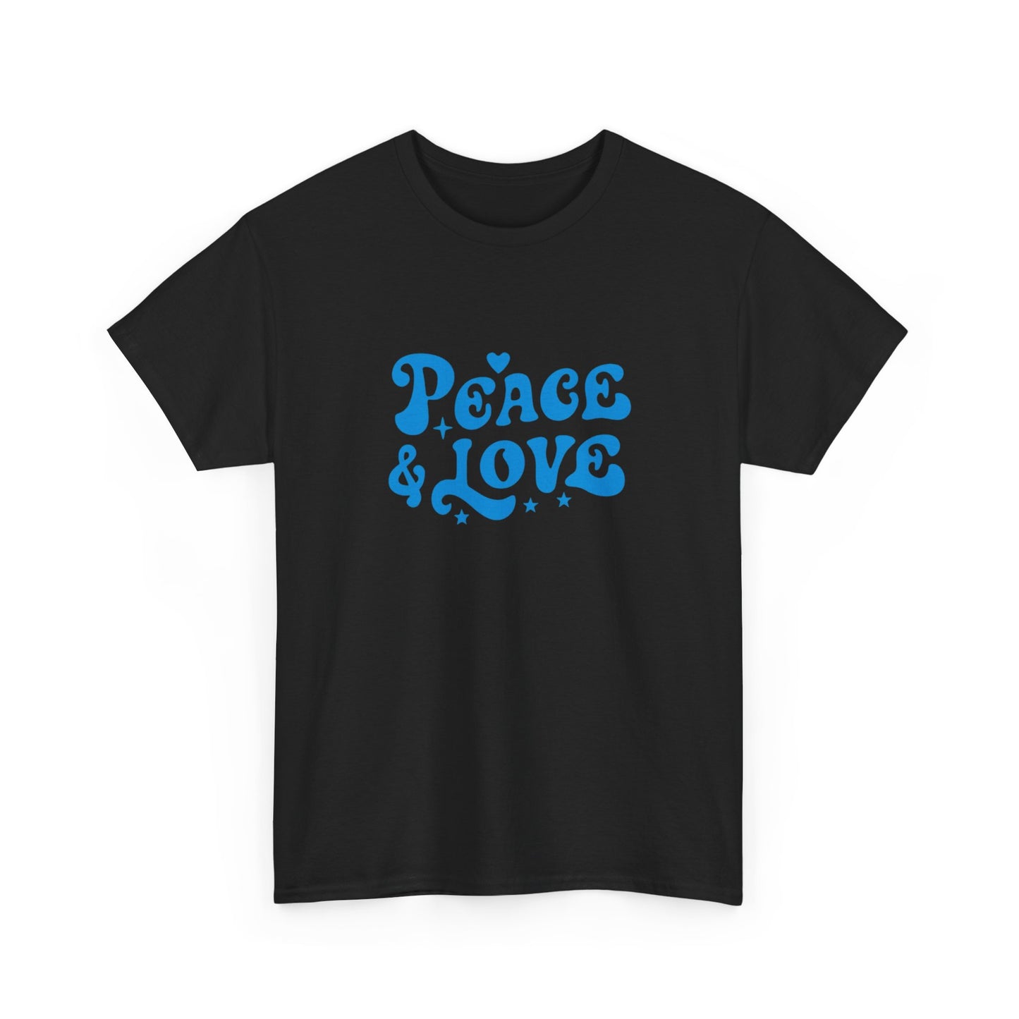 Peace And Love Happiness Graphic T Shirt Adult NEW