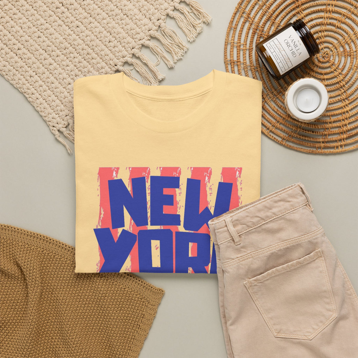 New York City Bridge Graphic T Shirt Men's Classic Retro Heavy Cotton Tee
