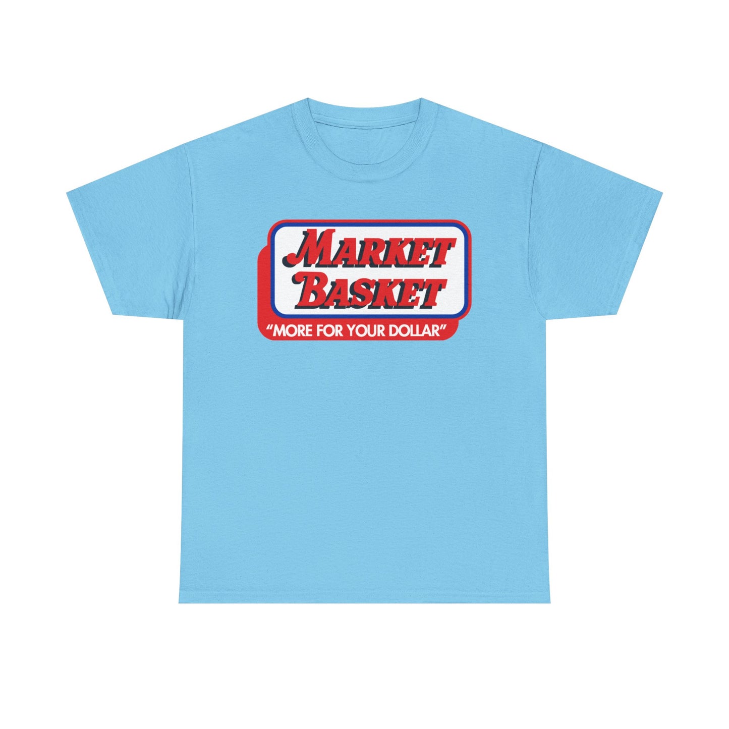 Boston vintage New England market basket patriots Heavy Cotton Tee