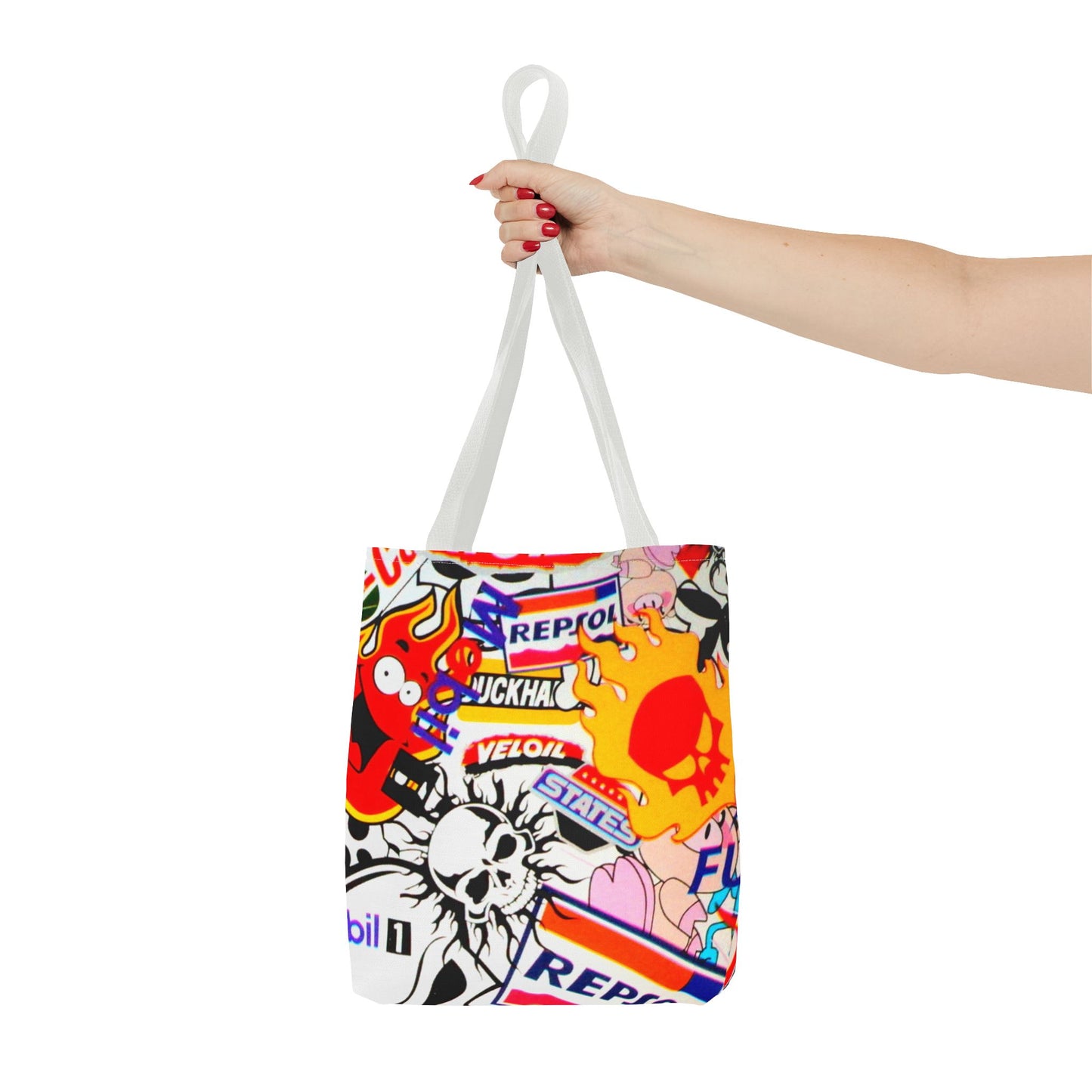 Stickers Retro All Over Print BRAND NEW Purse, Pocketbook,Travel Tote Bag