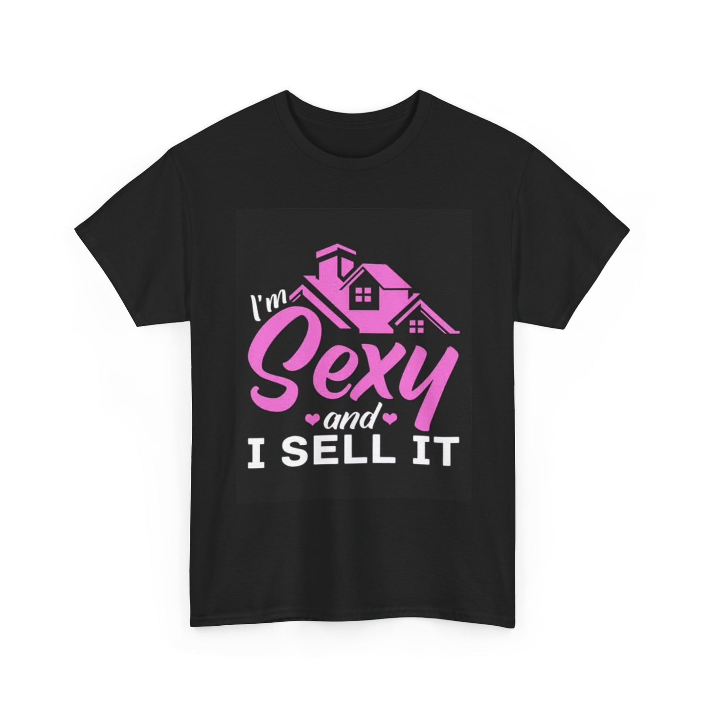 Sexy Realtor Graphic T Shirt Funny Jokes Cute Unisex Heavy Cotton Tee