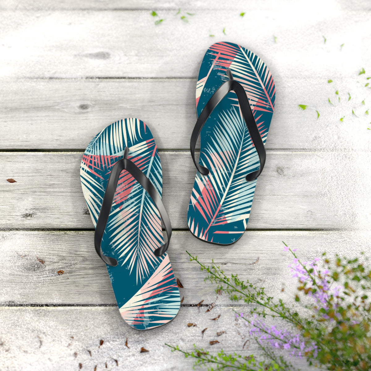 Summer Flowers Sandals Summer Flip Flops Slides BRAND NEW