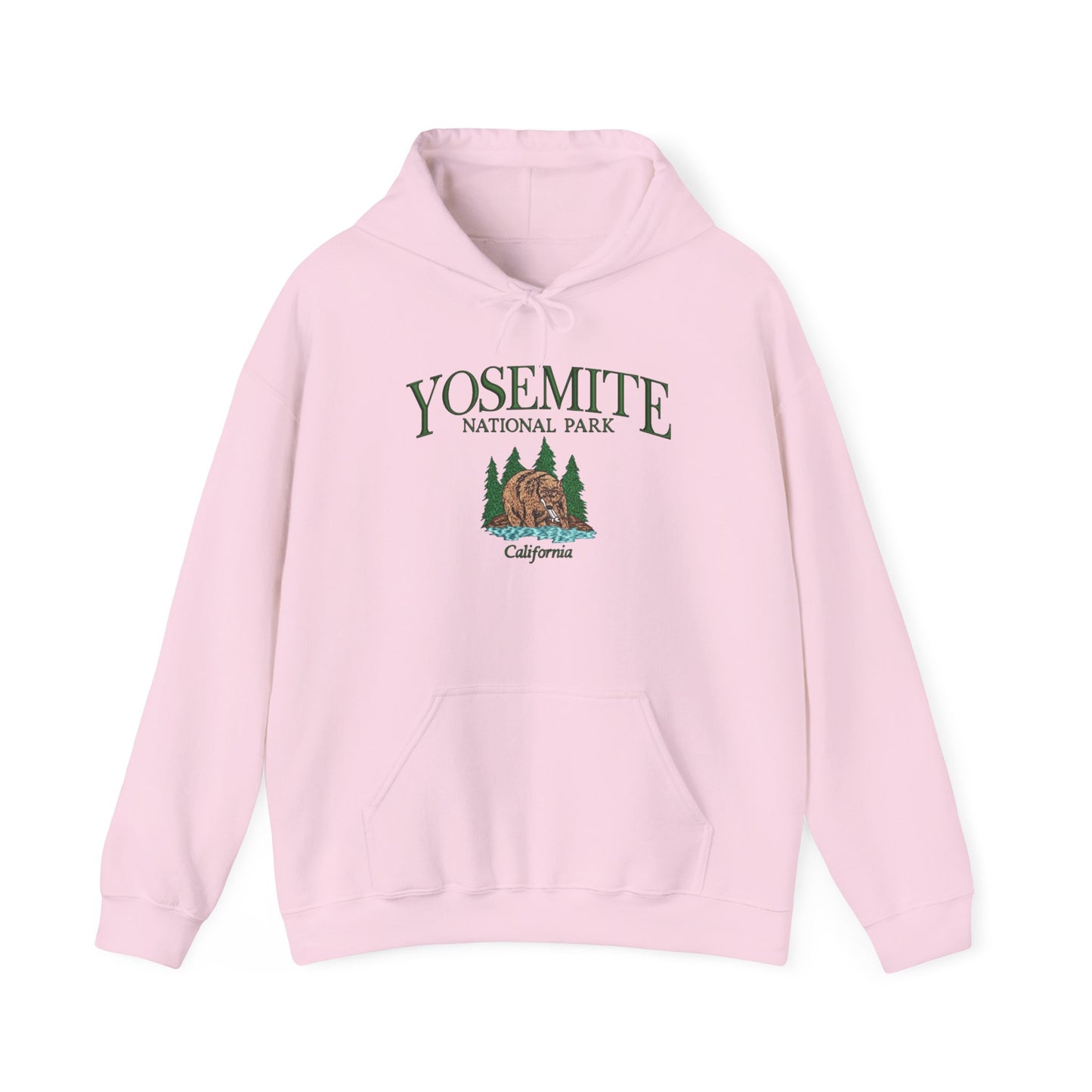 Yosemite National Park Graphic Hoodie Heavy Blend Sweatshirt NEW