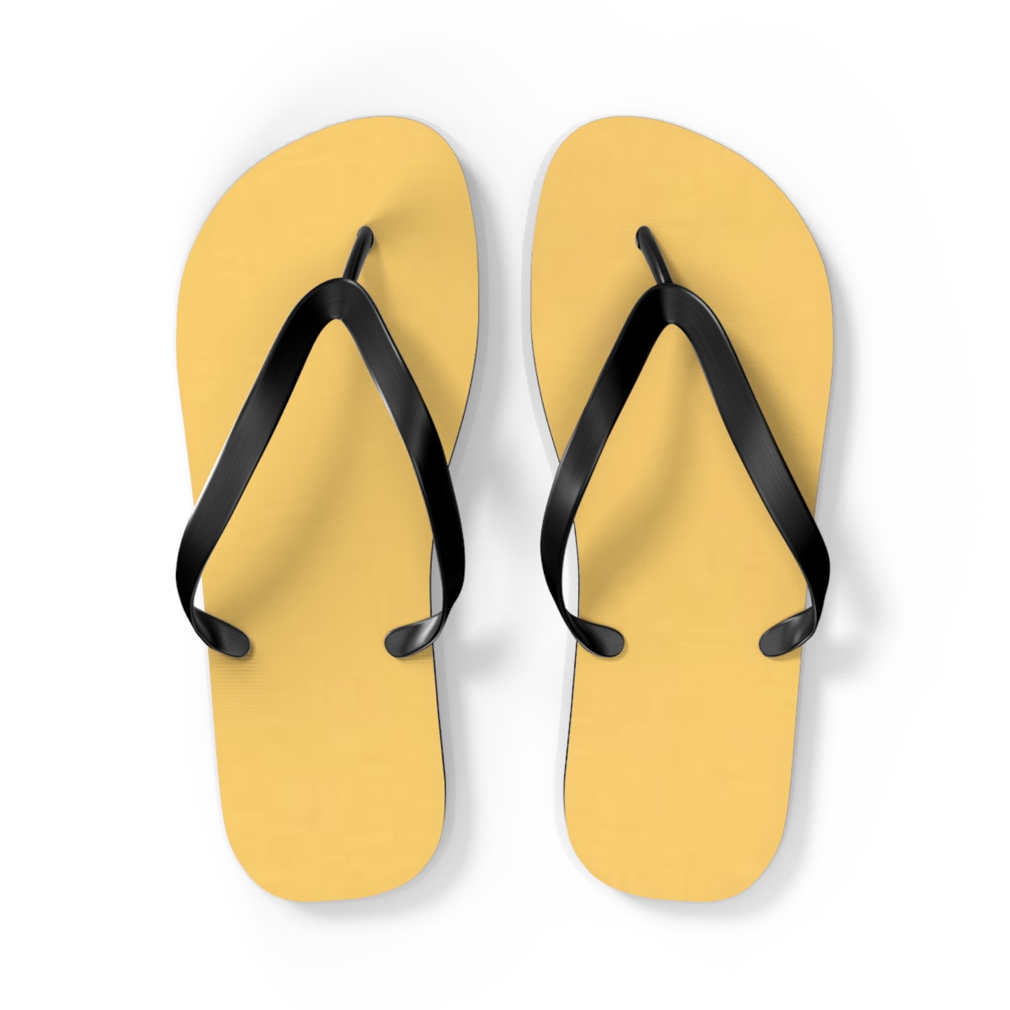 Sandy Yellow Flip Flops, Sandals Slides, Summer Footwear, Brand New