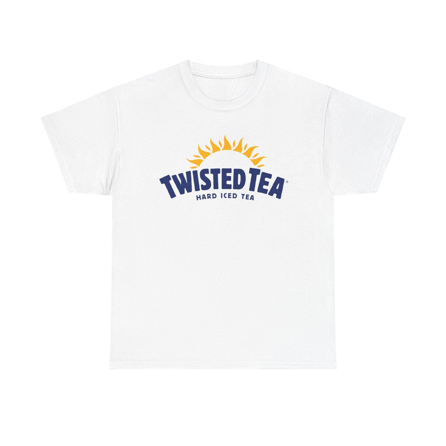 Twisted Tea Graphic T Shirt Garage Beers Vintage Logo Unisex Heavy Cotton Tee