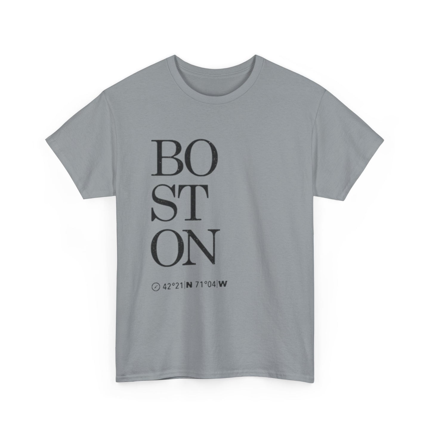 Boston Modern Classic Graphic T Shirt Unisex NEW Heavy Cotton Tee