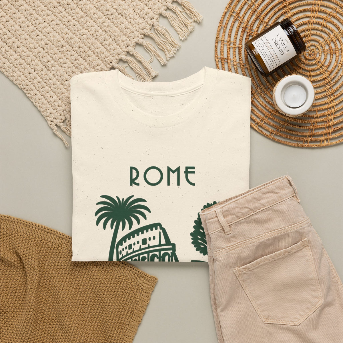 Rome Colosseum Graphic T-Shirt Men's Graphic Tee