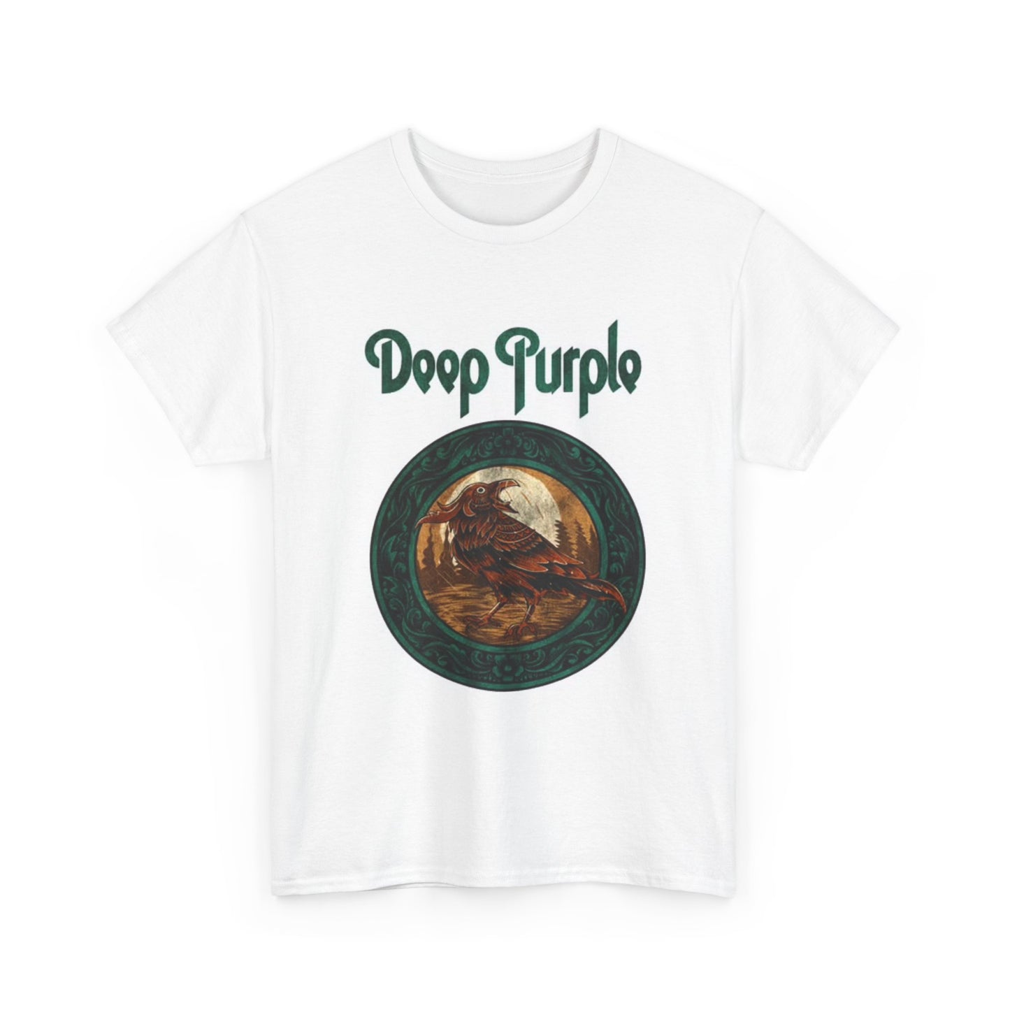 Deep Purple Graphic T Shirt Retro Rock Merch 70s Vintage Unisex Heavy Cotton Tee