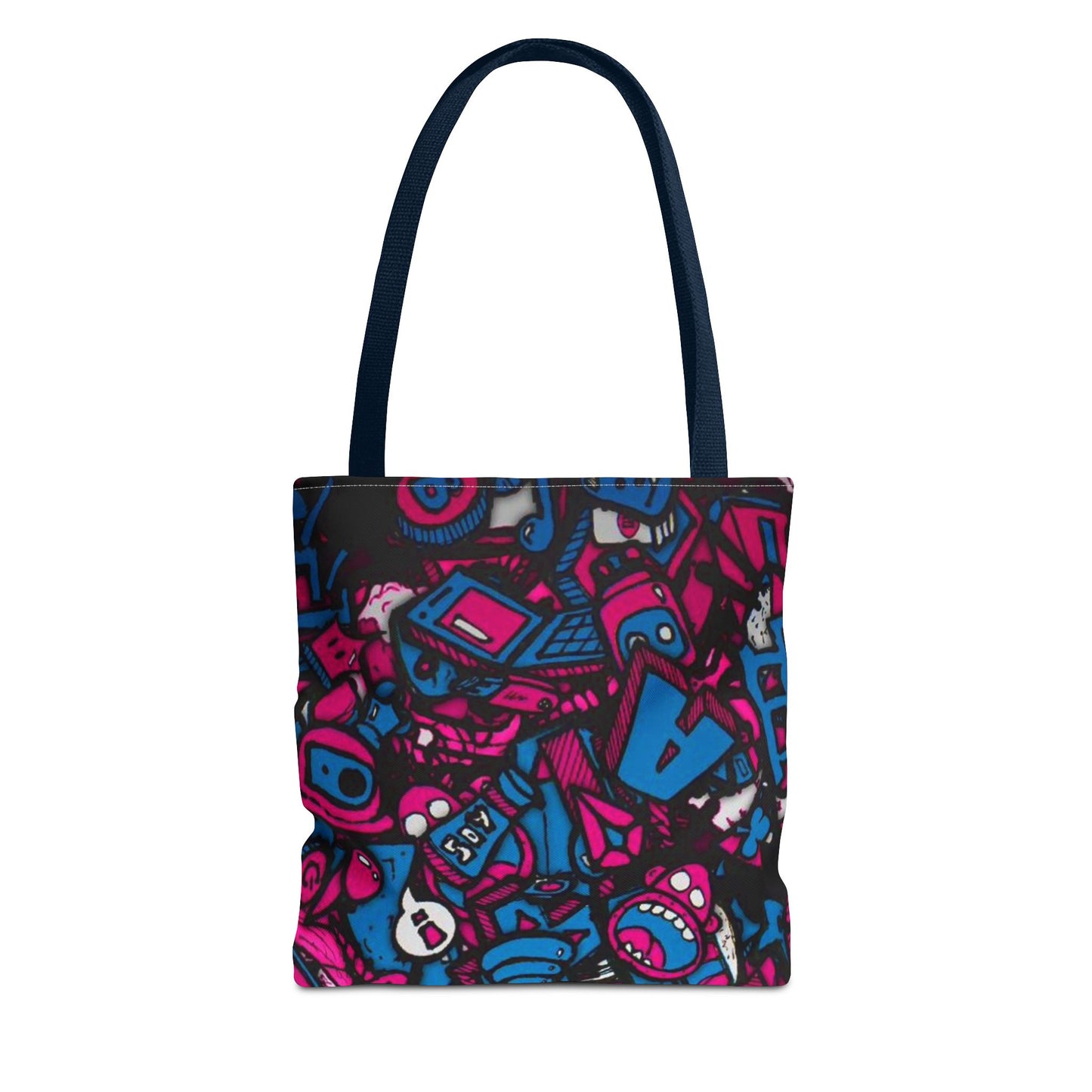 Cartoon Characters All Over Print BRAND NEW Purse, Pocketbook,Travel Tote Bag