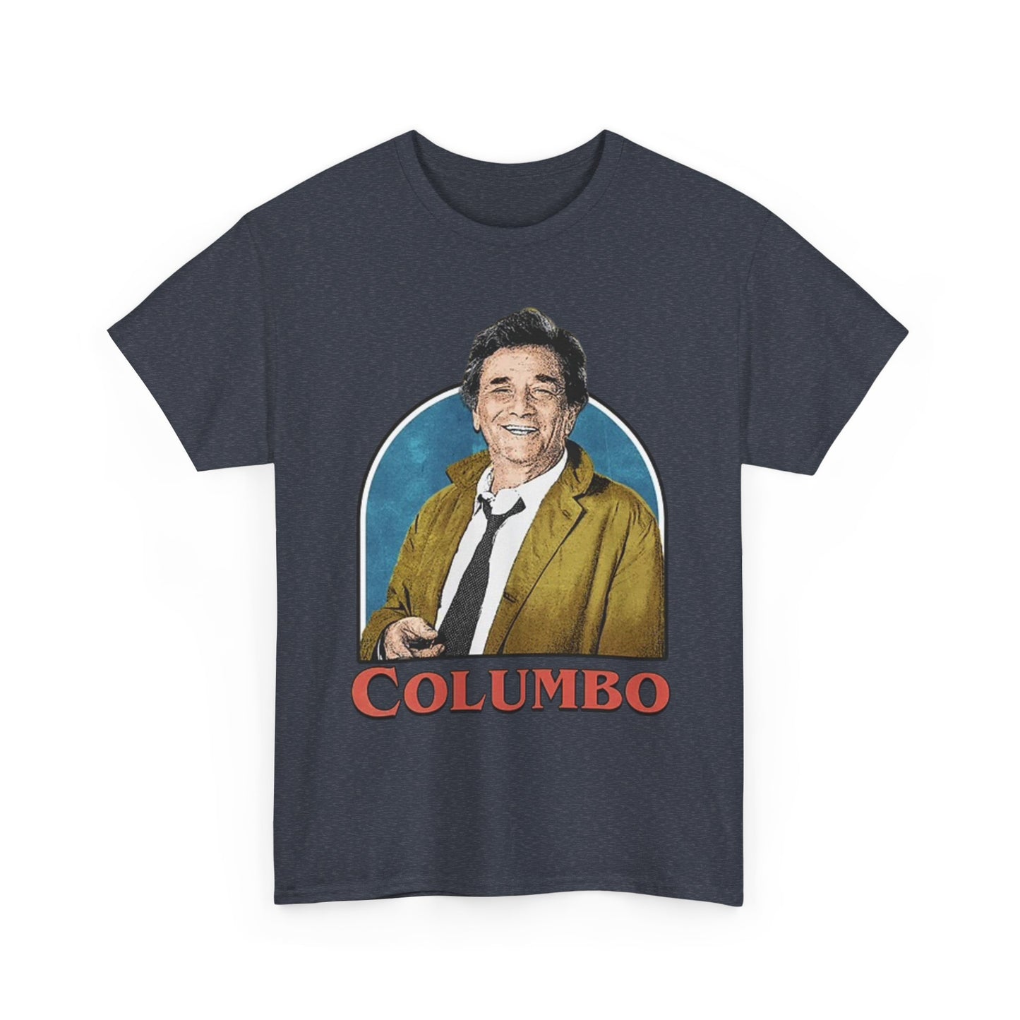 Colombo Graphic T Shirt Vintage Tv Series Retro Unisex Heavy Cotton Tee