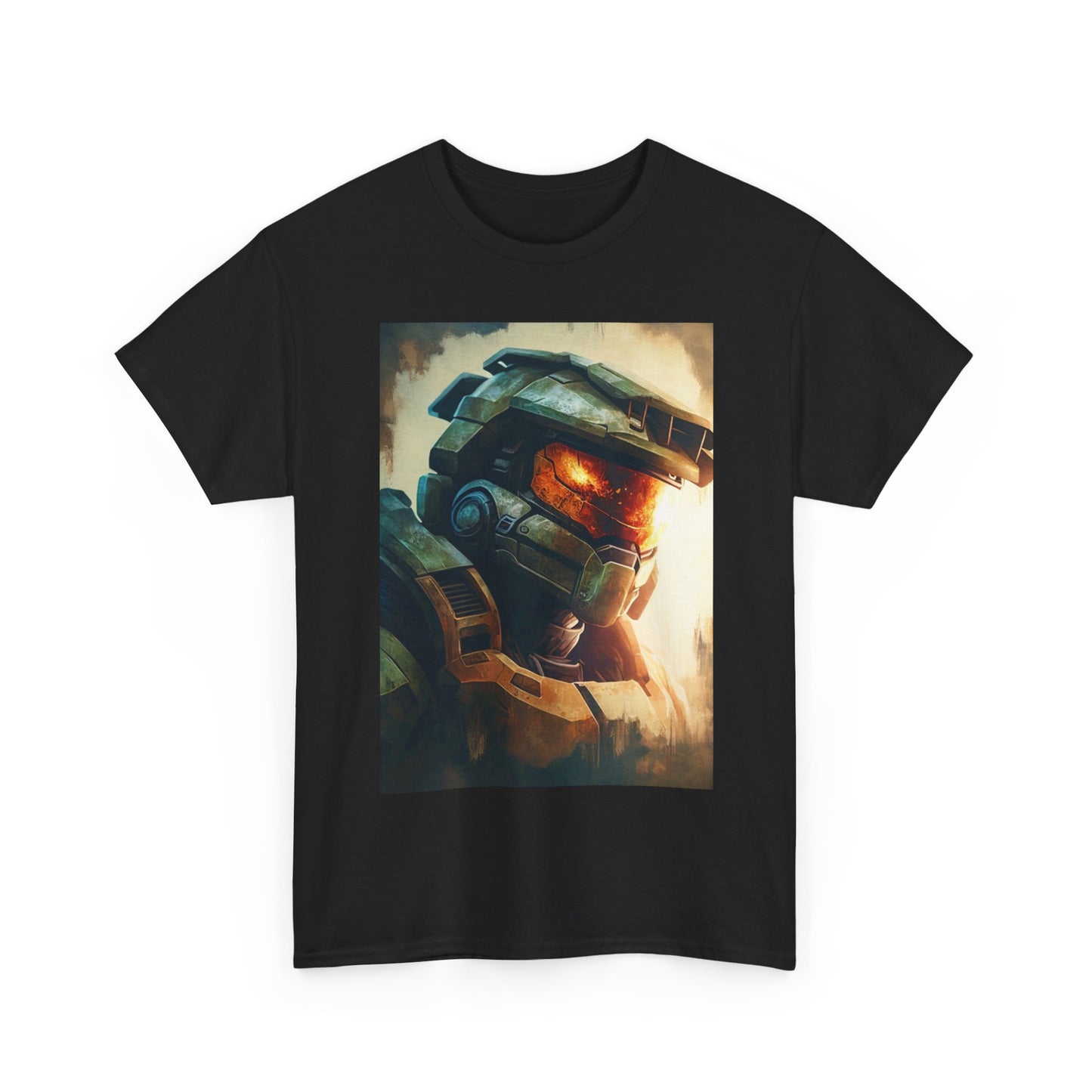 Halo Gaming Tshirt Vintage Xbox Call of Duty Master Chief Graphic Unisex Heavy 1