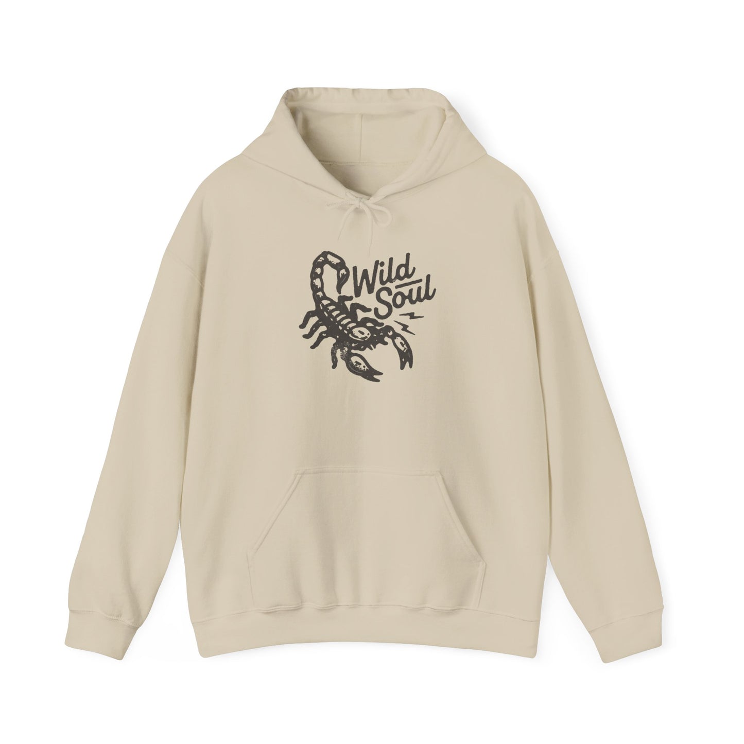 Scorpion Wild Soul Graphic Hoodie Unisex Heavy Blend™ Hooded Sweatshirt