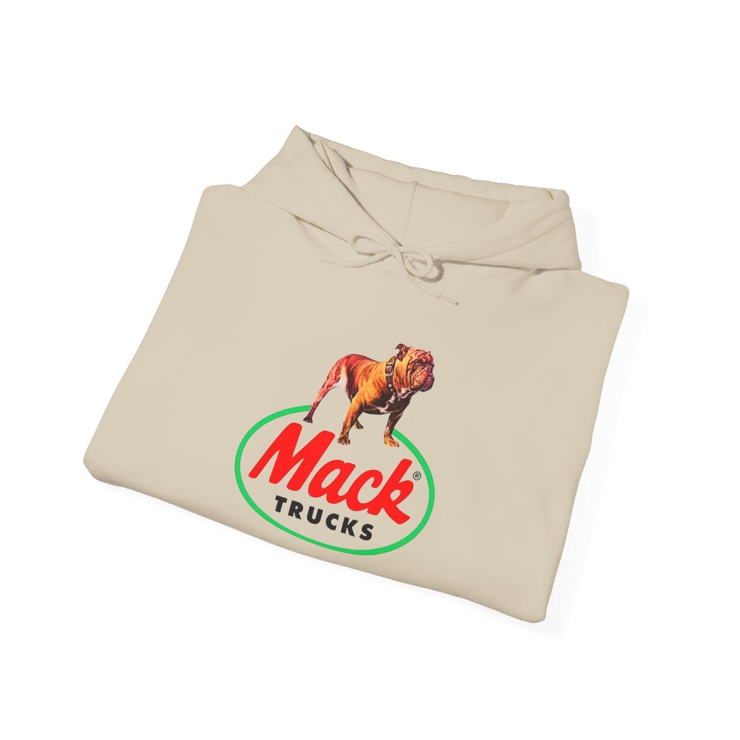 Mack Trucks Retro Graphic Hoodie Unisex Heavy Blend™ Hooded Sweatshirt