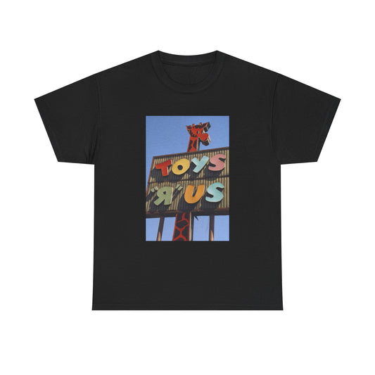 Toys r us T-shirt vintage retro logo graphic gaming art Unisex Heavy Cotton Tee