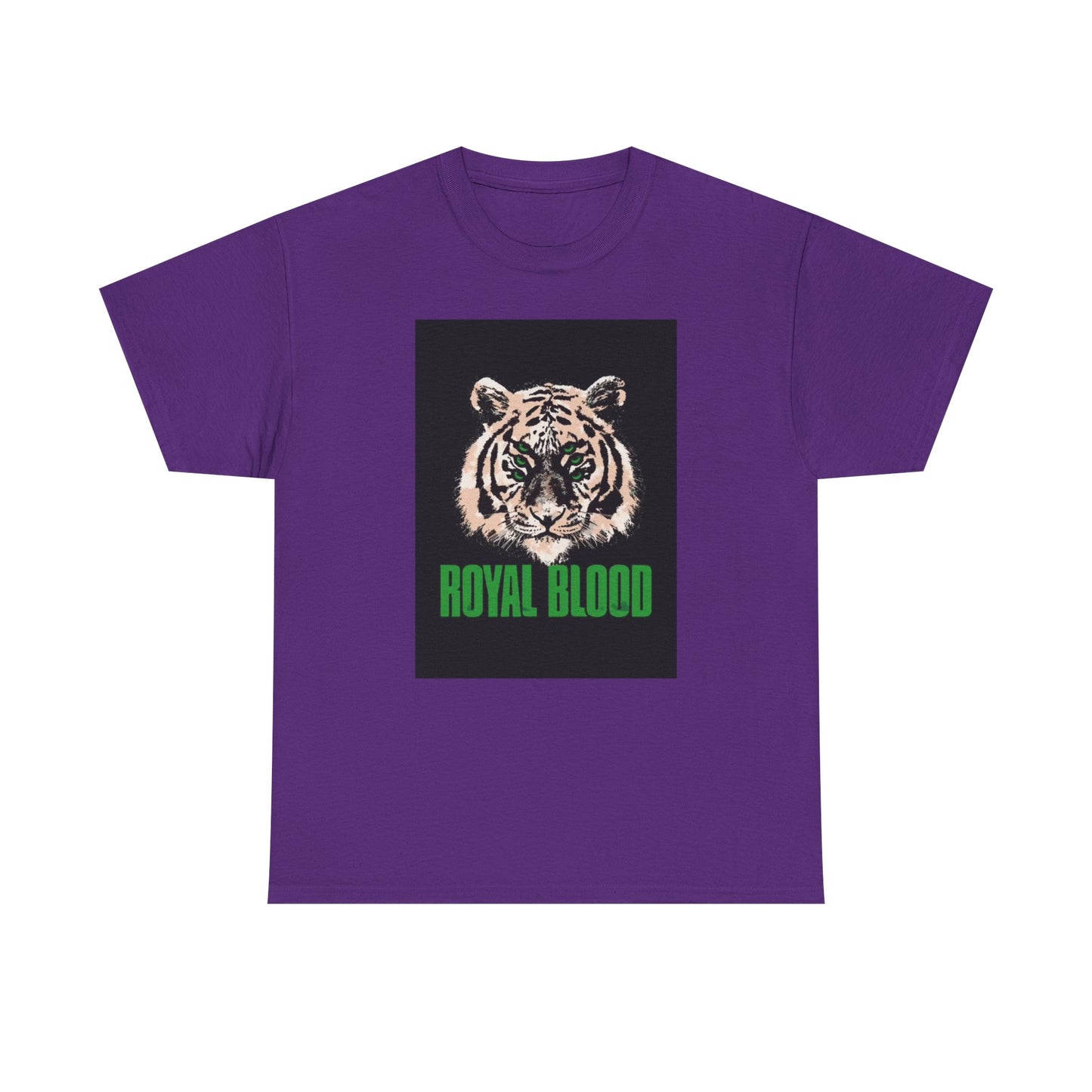Royal Blood Tshirt Rock band Graphic Tiger Unisex Heavy Cotton Tee Vintage art
