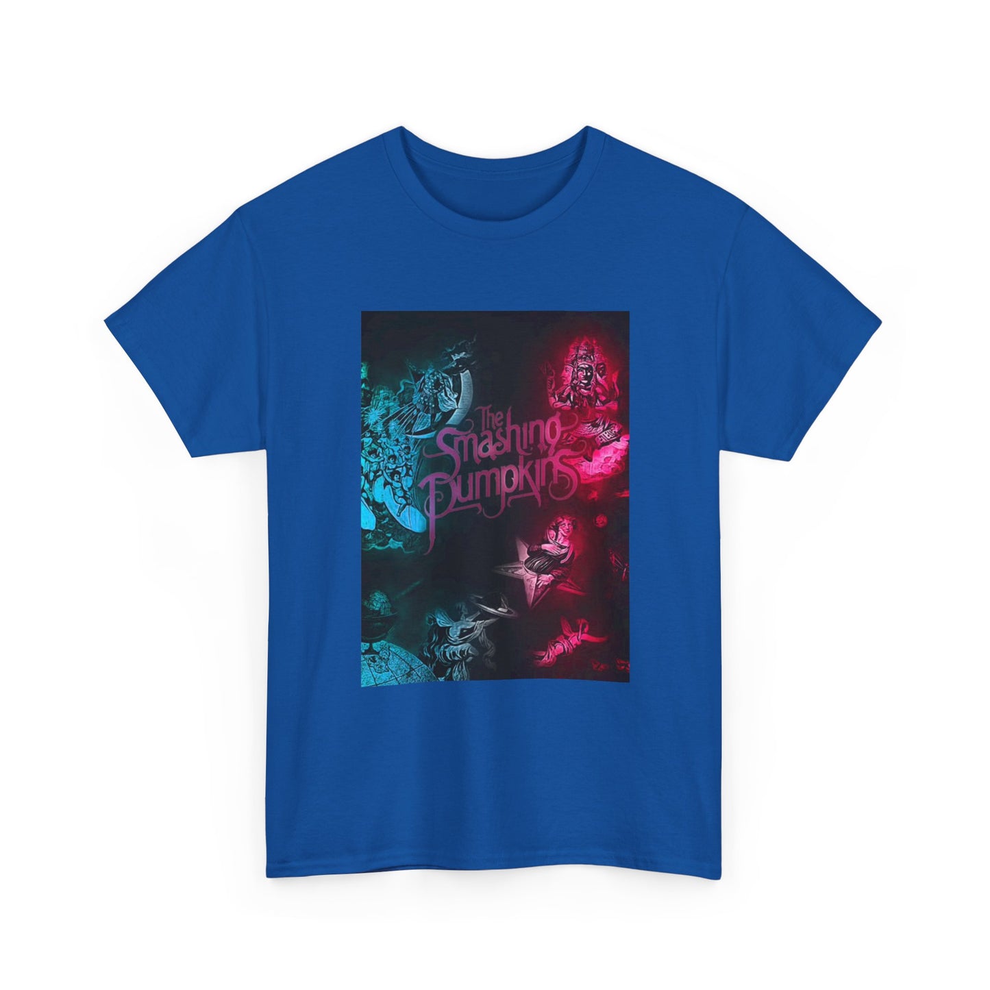 The Smashing Pumpkins Tshirt Vintage Merch Neon Unisex Heavy Cotton Tee