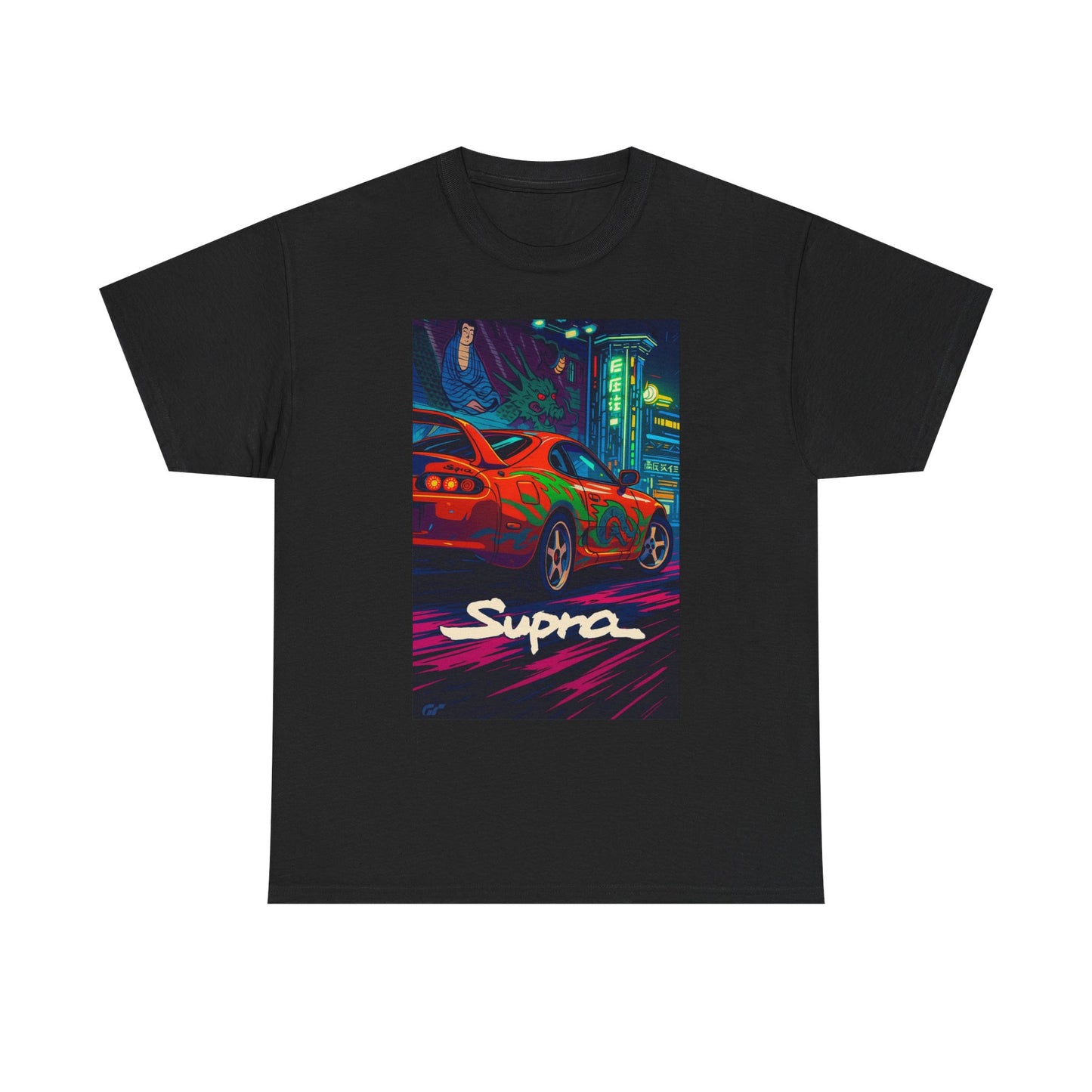 Toyota Supra JDM Retro Graphic T Shirt NEW Cotton Tee Gift