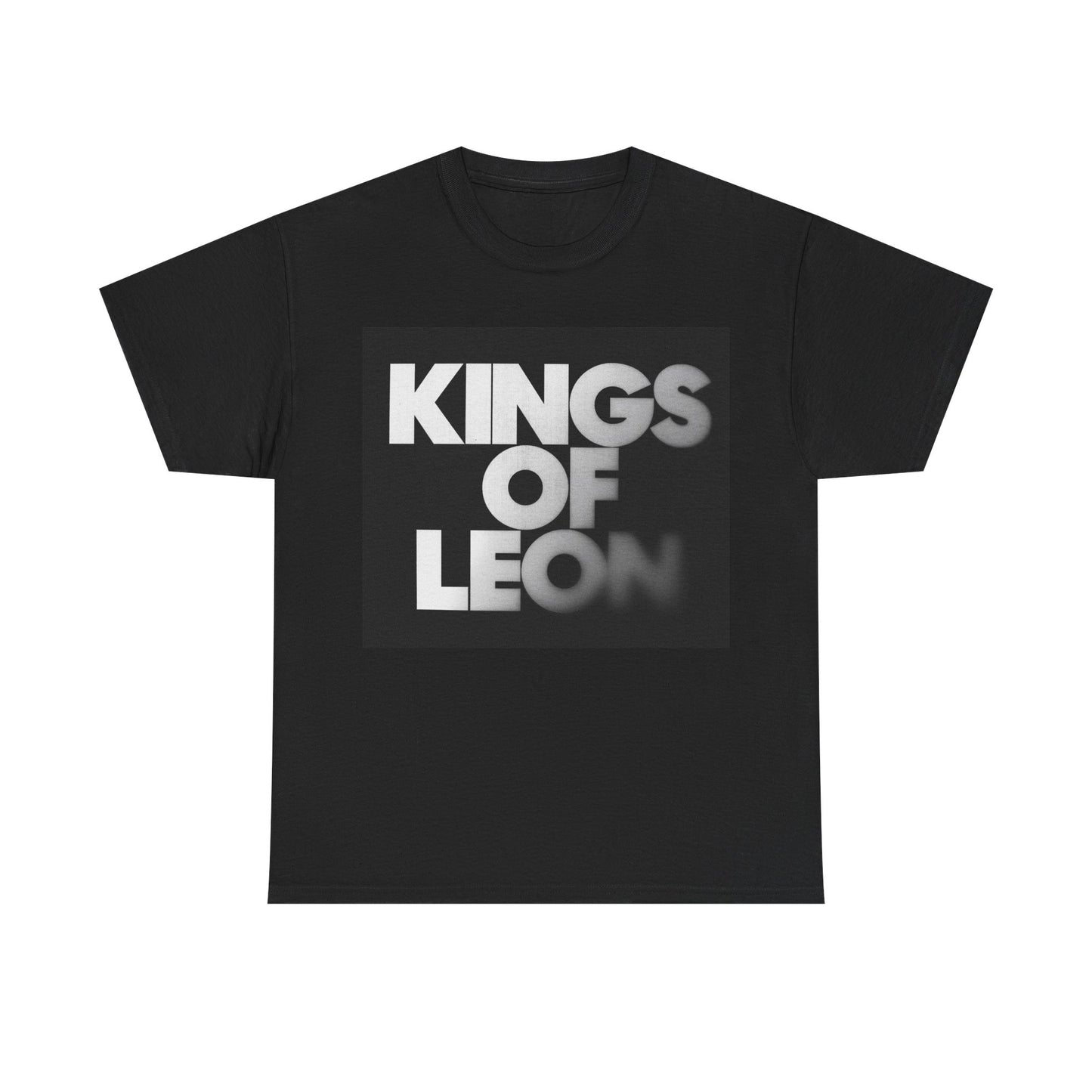 Kings of leon T-shirt graphic tee rock tour art Unisex Heavy Cotton Tee