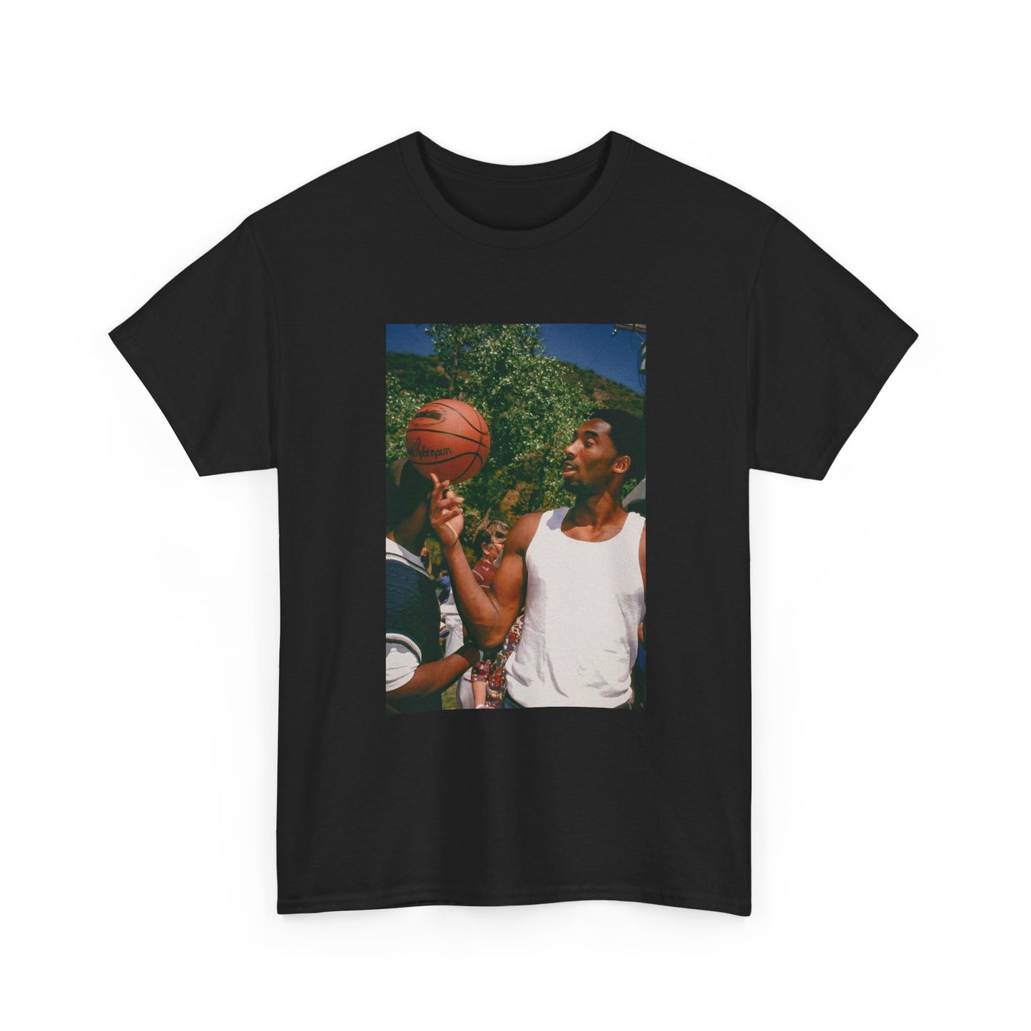 Kobe Tshirt Retro Young Kobe LA Lakers Basketball Unisex Heavy Cotton Tee