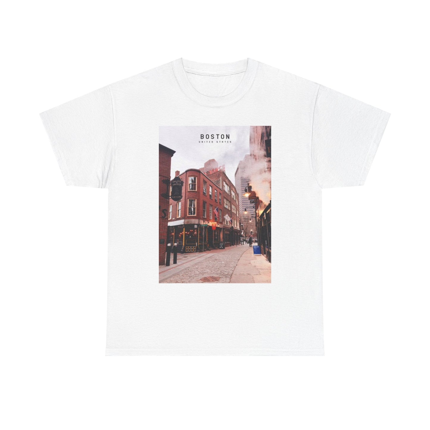 Boston Bar T Shirt BRAND NEW Apparel Unisex Heavy Cotton Tee