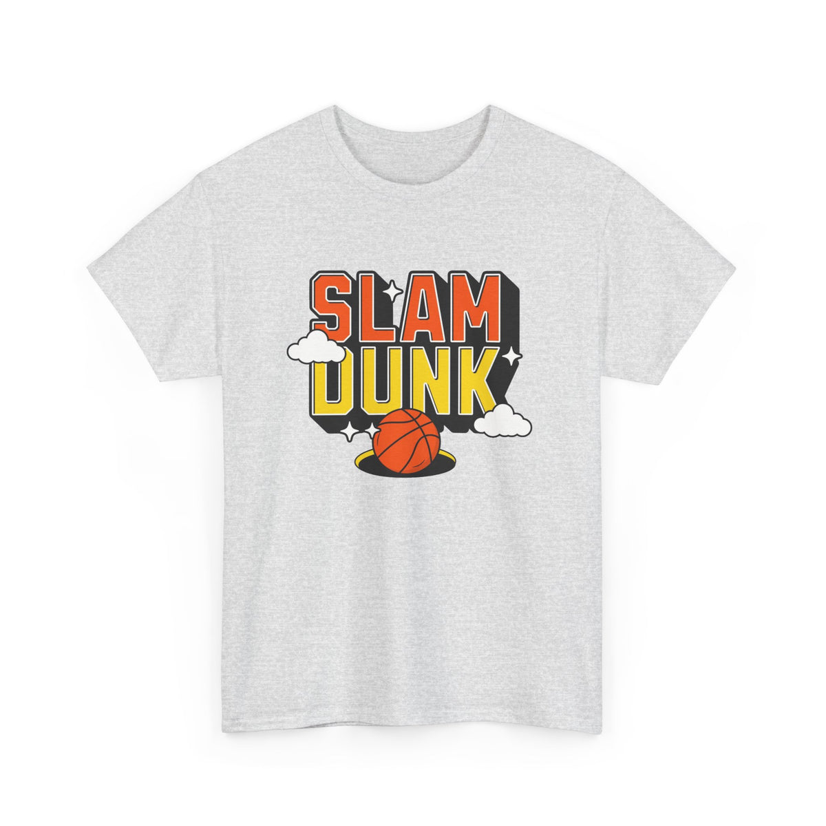 Slam Dunk Graphic T Shirt Men's Retro Heavy Cotton Tee