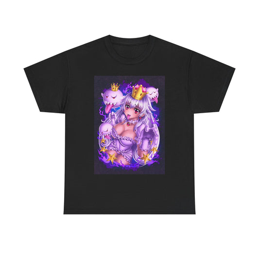 Waifu Anime T-shirt Girl Graphic Cartoon Retro Gaming Unisex Heavy Tee Gamer 22