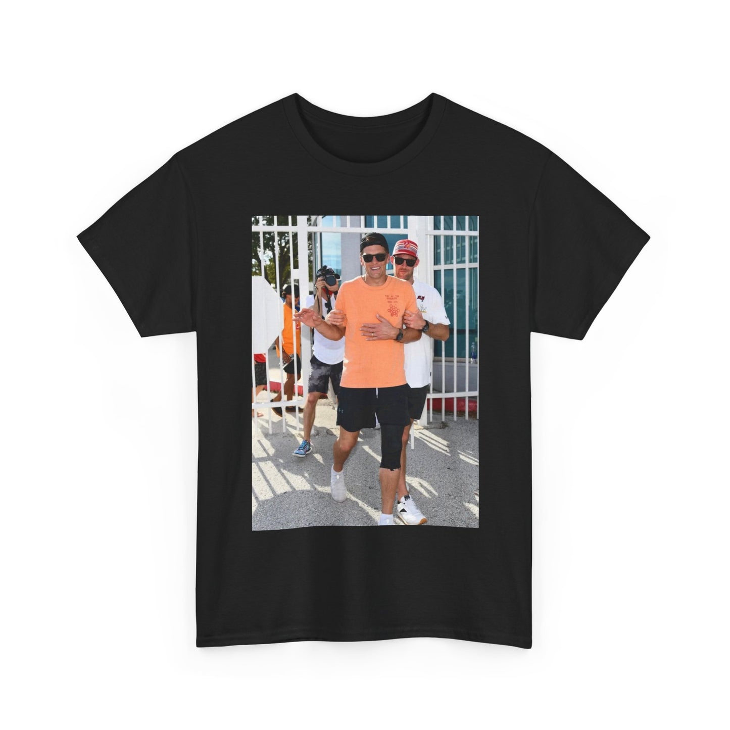 Tom brady funny drunk Tshirt buccaneers Florida patriots Unisex Heavy Cotton Tee