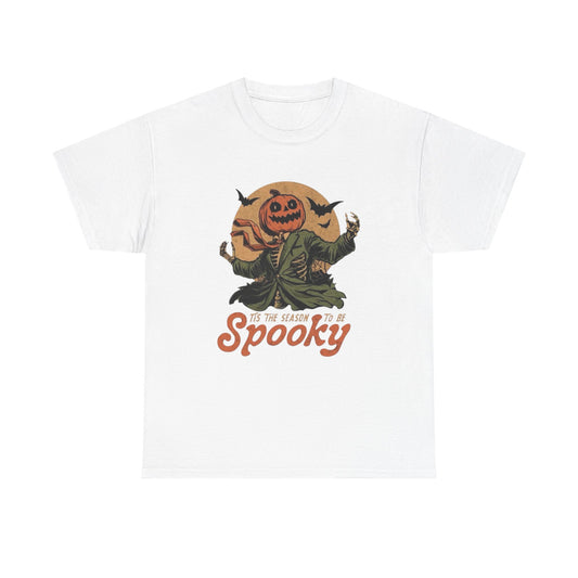 Spooky Season Halloween Graphic T Shirt NEW Unisex Heavy Cotton Tee