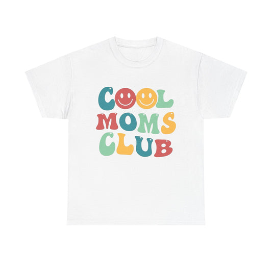 Cool Moms Club Women's Graphic T Shirt NEW MULTIPLE COLORS Gift Retro Design 90s
