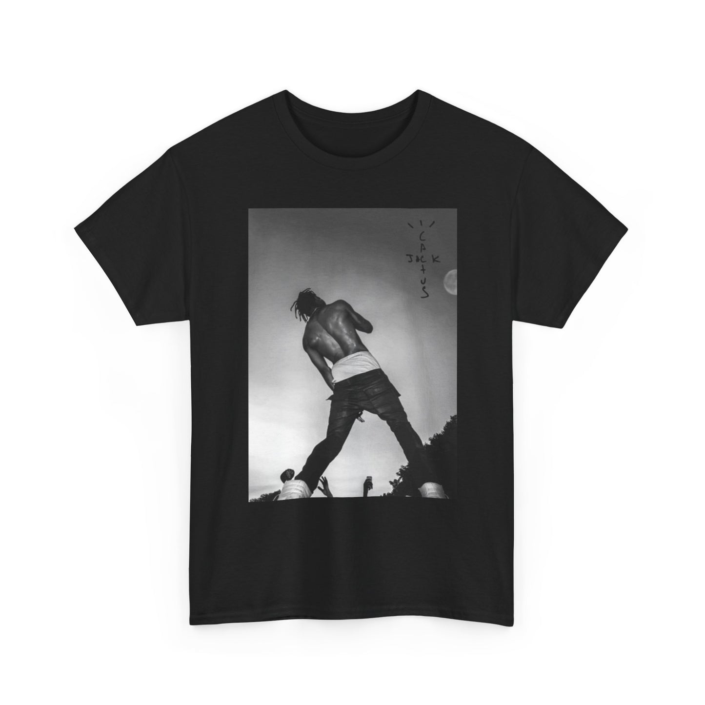 Travis Scott Poster Graphic T Shirt Retro Unisex Heavy Cotton Tee
