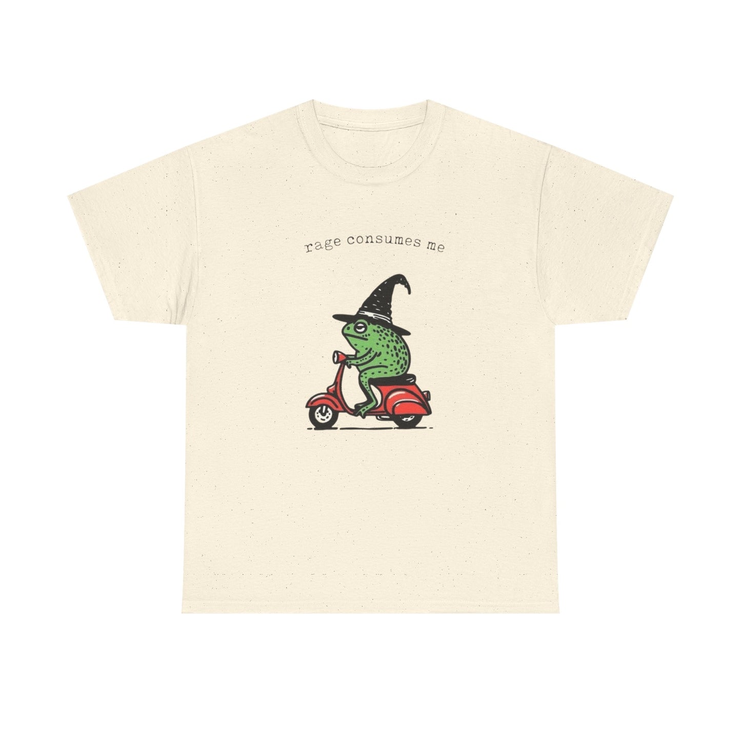 Rage Consumes Me Hilarious Frog Graphic T Shirt NEW Heavy Cotton Tee