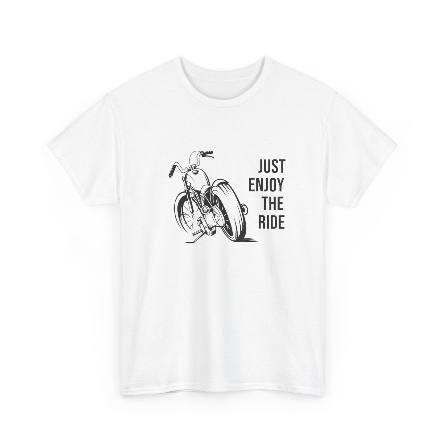 Just Enjoy The Ride Motorcycles Graphic T Shirt ADULT NEW