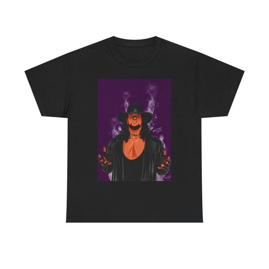 Undertaker Tshirt Vintage Wrestling Graphic WWE Ufc retro Unisex Heavy Cotton