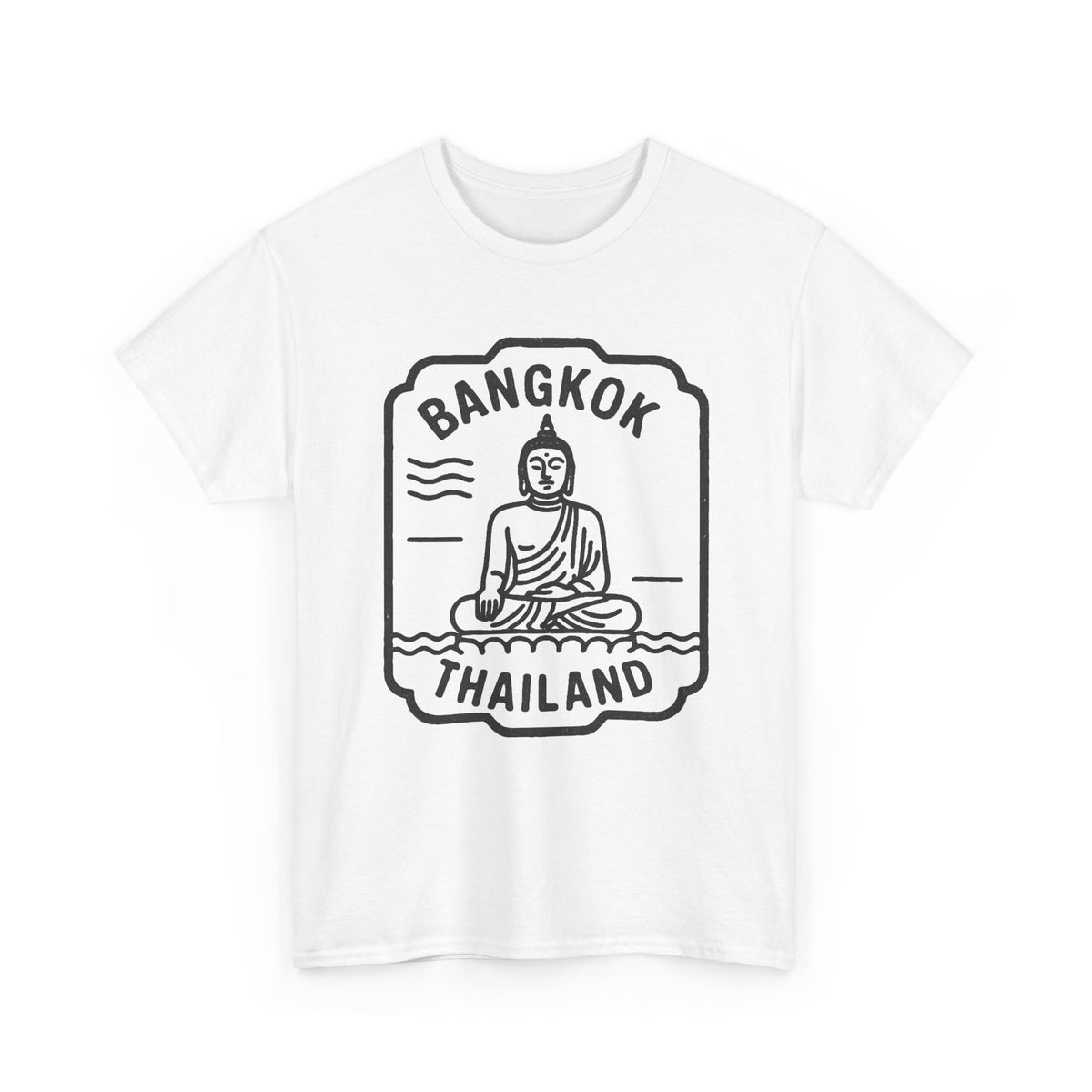 Bangkok Thailand Buddha Graphic T-Shirt Men's Graphic Tee